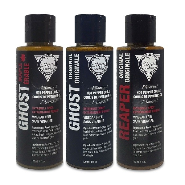 Jalapeño Maple Fresh Hot Sauce Sinai Gourmet Hot Pepper Coulis